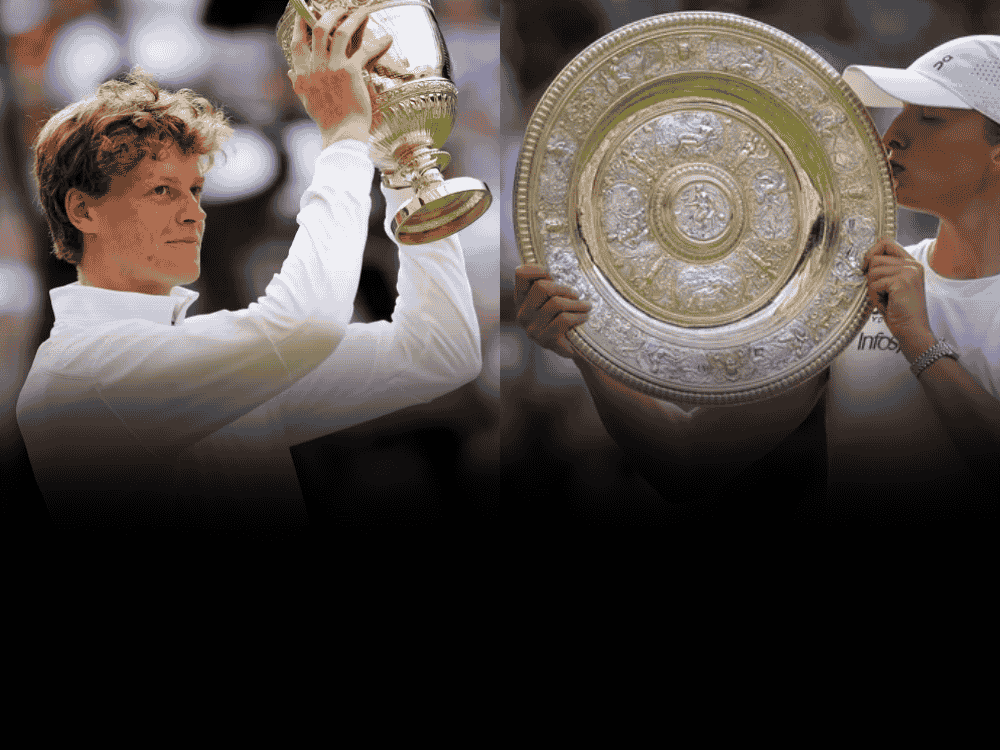 Sinner, ?wi?tek Take Wimbledon 2025 by Storm – Closing it with Class