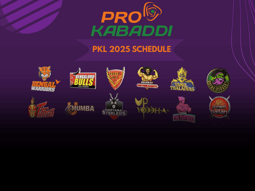 PKL 2025 Schedule